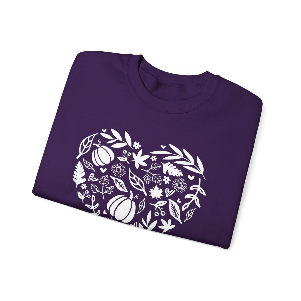 Fall Heart Unisex Heavy Blend™ Crewneck Sweatshirt