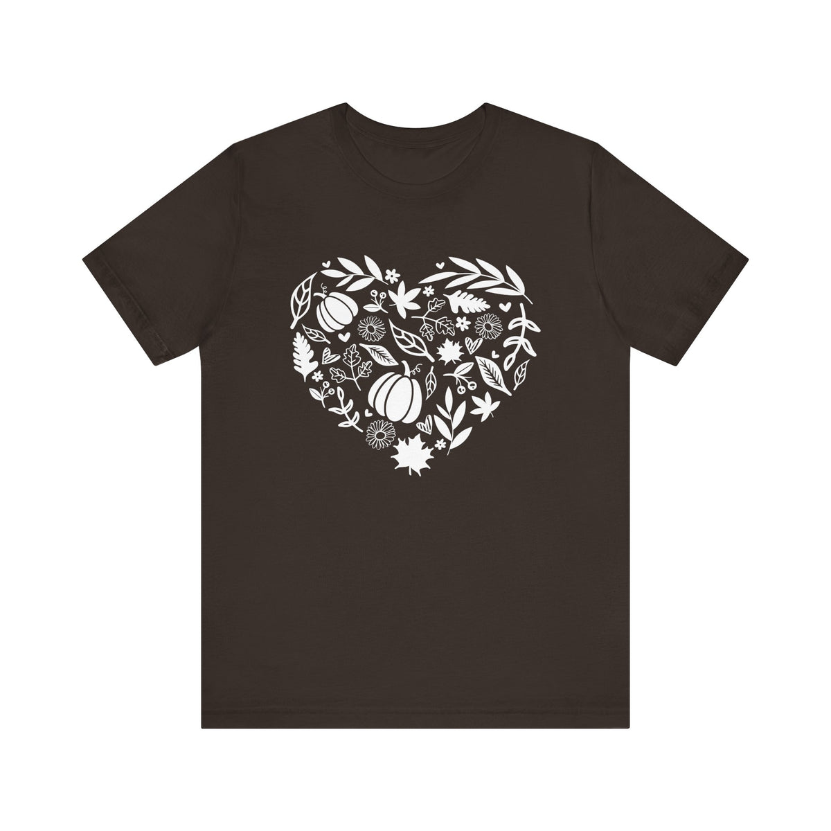 Fall Heart Unisex Jersey Short Sleeve Tee