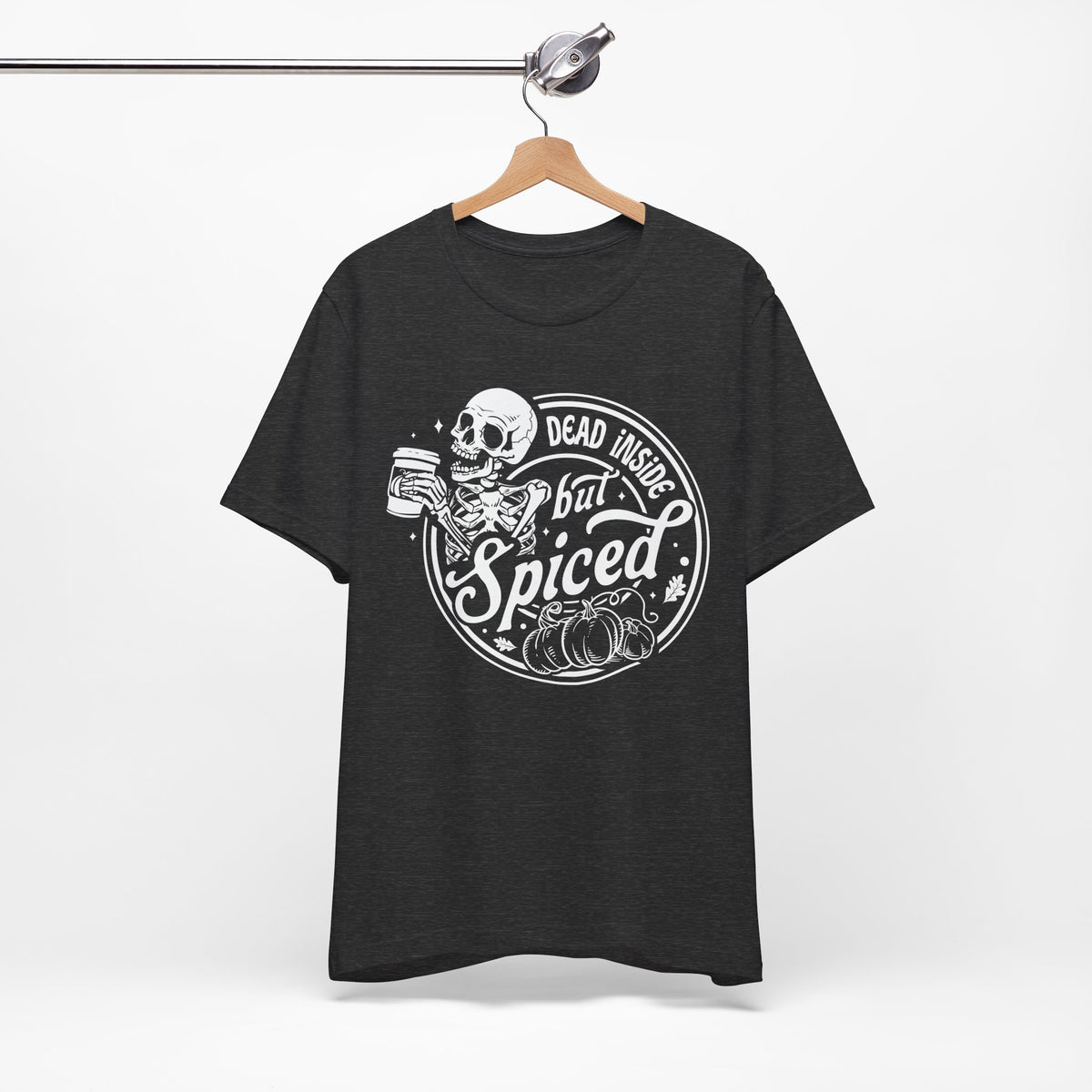 Dead Inside but Spiced Unisex Jersey Short Sleeve Tee