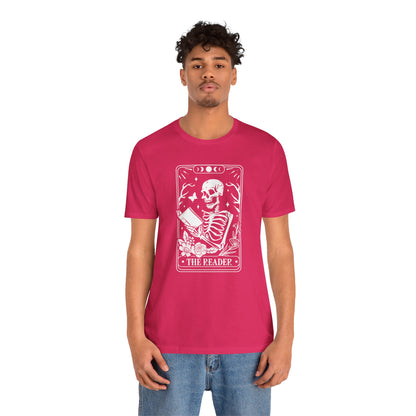 The Reader Tarot Unisex Jersey Short Sleeve Tee