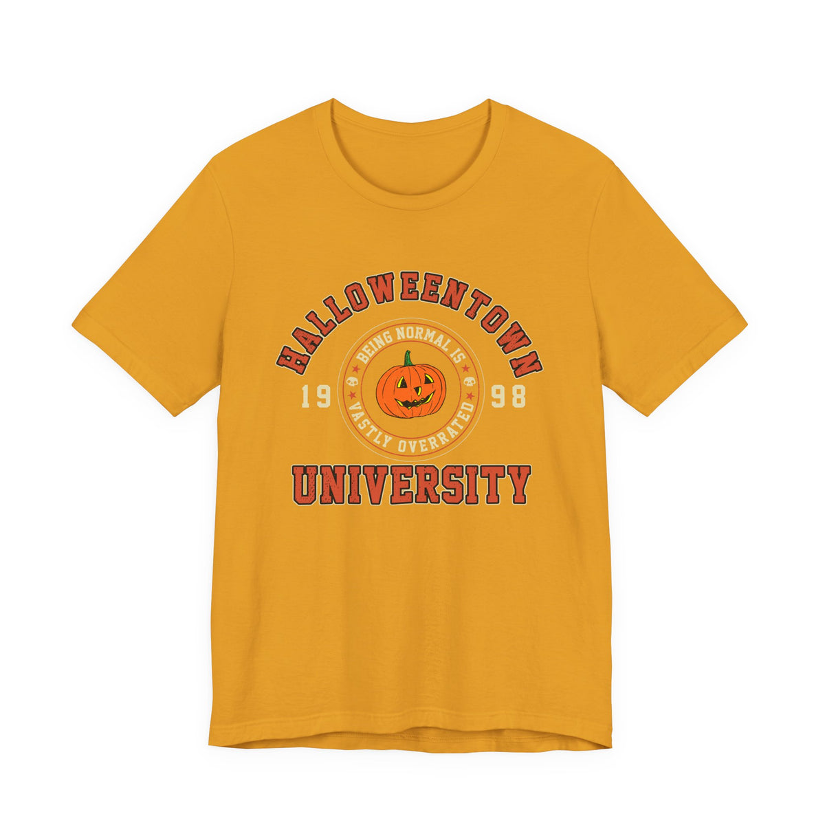 Halloween Town University Unisex Jersey Short Sleeve Tee