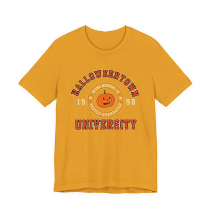 Halloween Town University Unisex Jersey Short Sleeve Tee