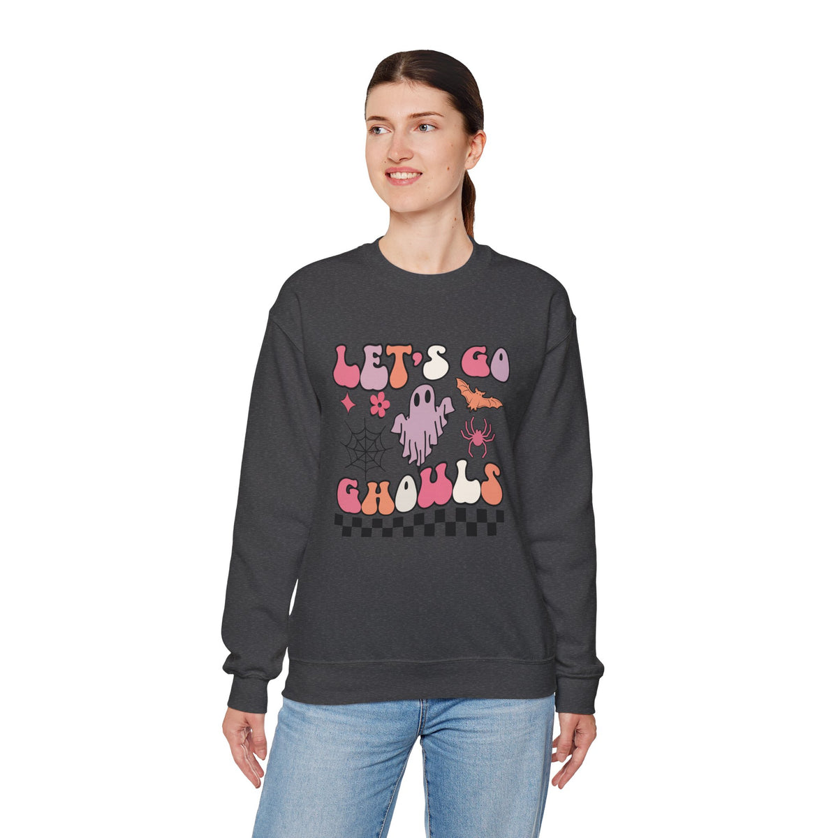 Let's Go Ghouls Unisex Heavy Blend™ Crewneck Sweatshirt