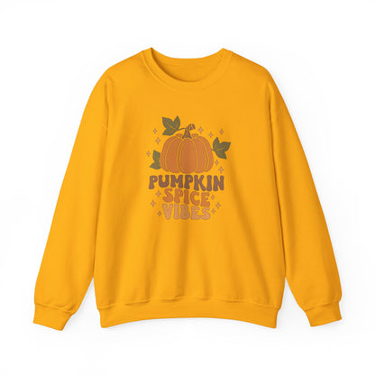 Pumpkin Spice Vibes Unisex Heavy Blend™ Crewneck Sweatshirt