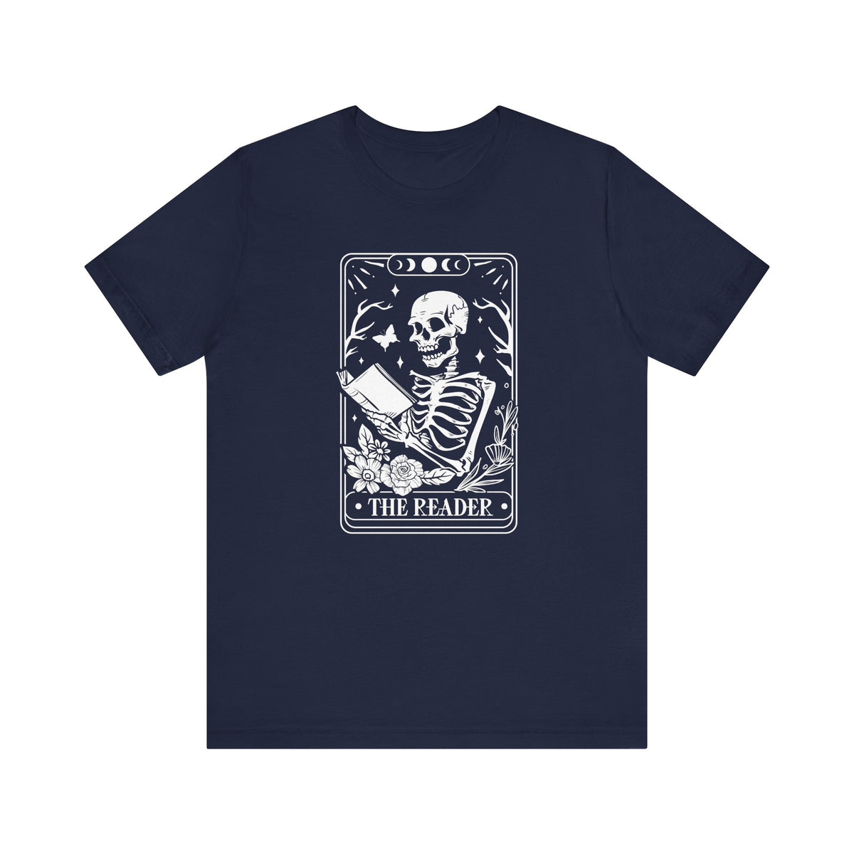 The Reader Tarot Unisex Jersey Short Sleeve Tee