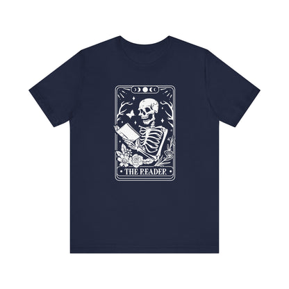 The Reader Tarot Unisex Jersey Short Sleeve Tee