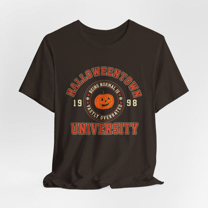 Halloween Town University Unisex Jersey Short Sleeve Tee