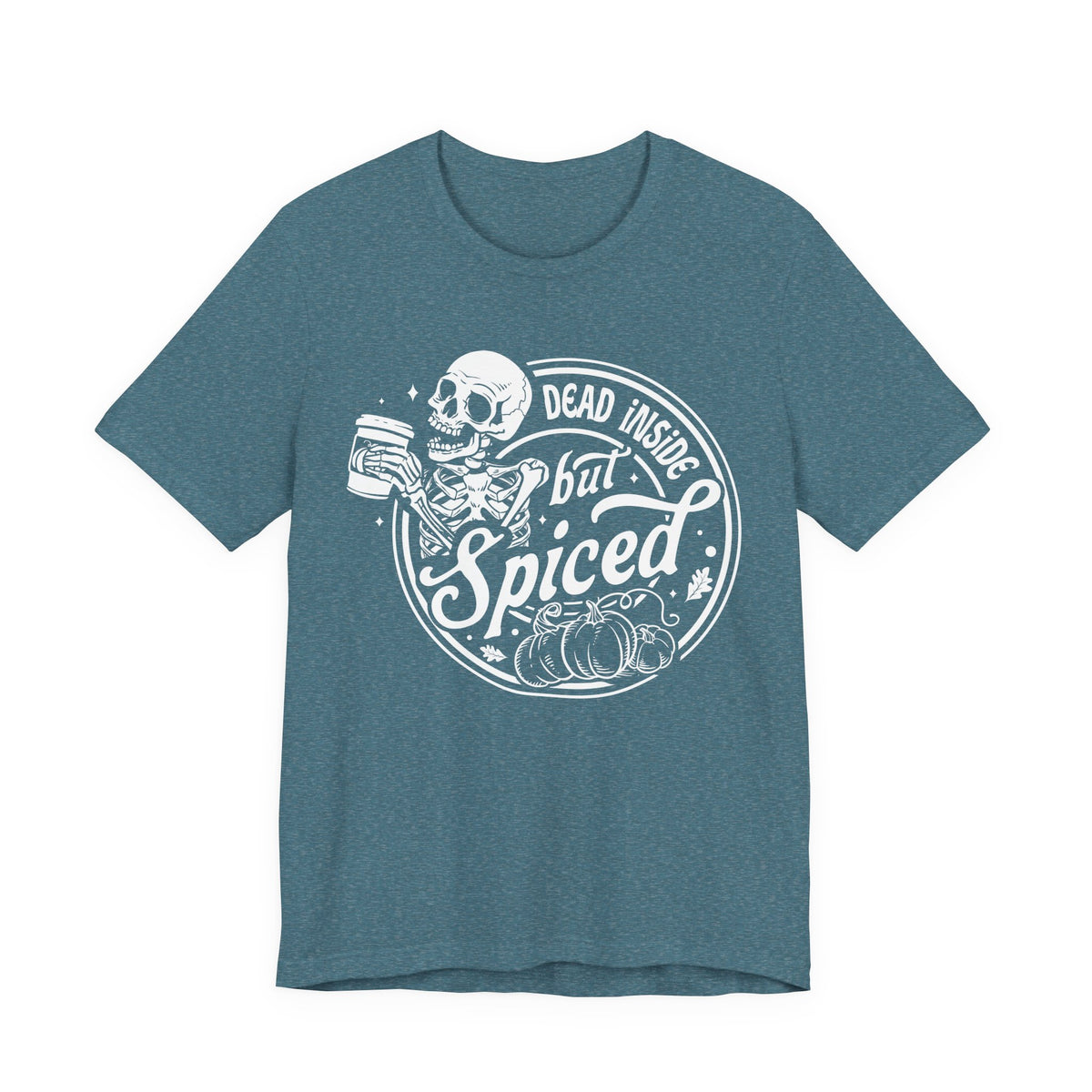 Dead Inside but Spiced Unisex Jersey Short Sleeve Tee