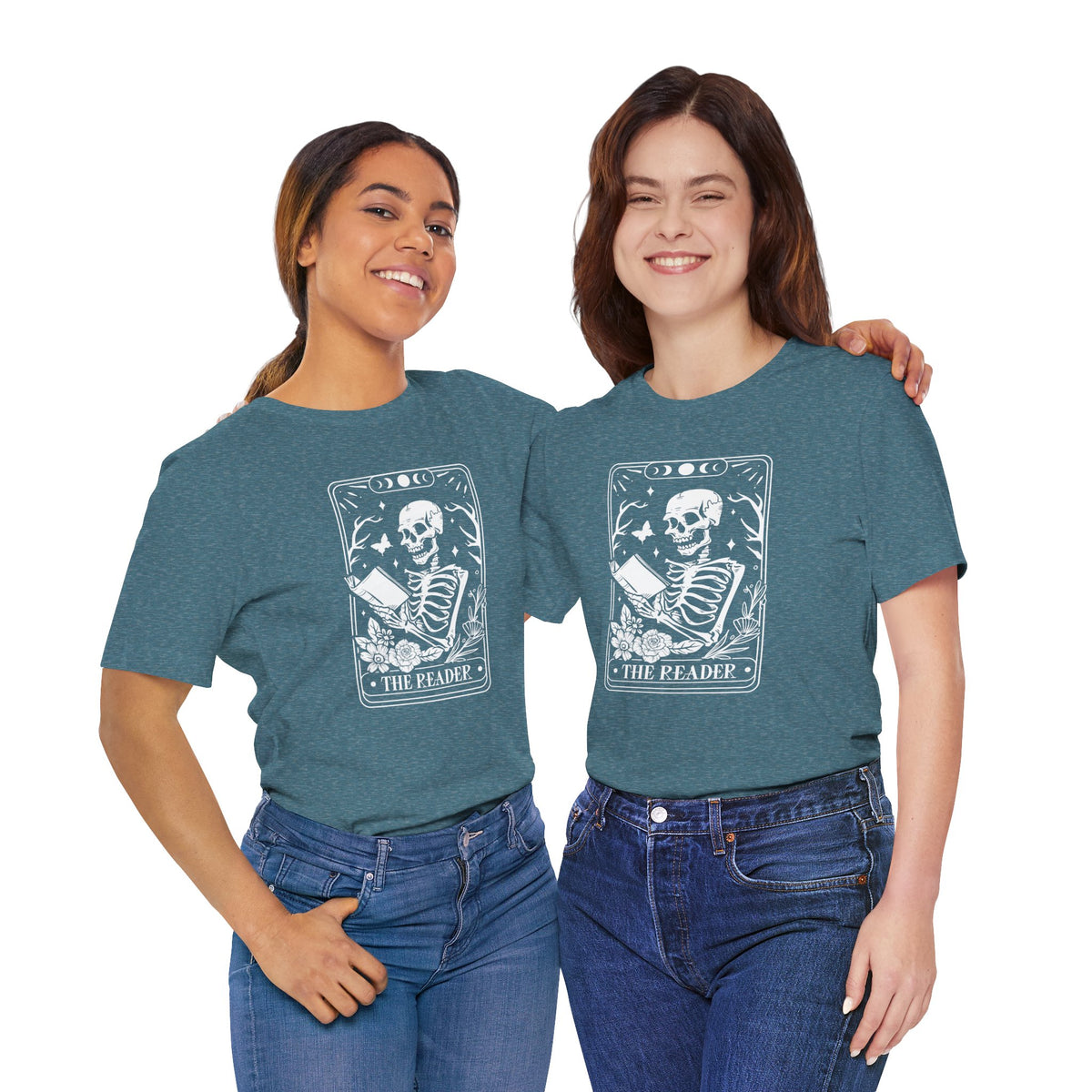 The Reader Tarot Unisex Jersey Short Sleeve Tee