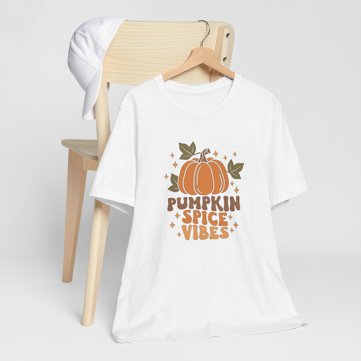 Pumpkin Spice Vibes Unisex Jersey Short Sleeve Tee