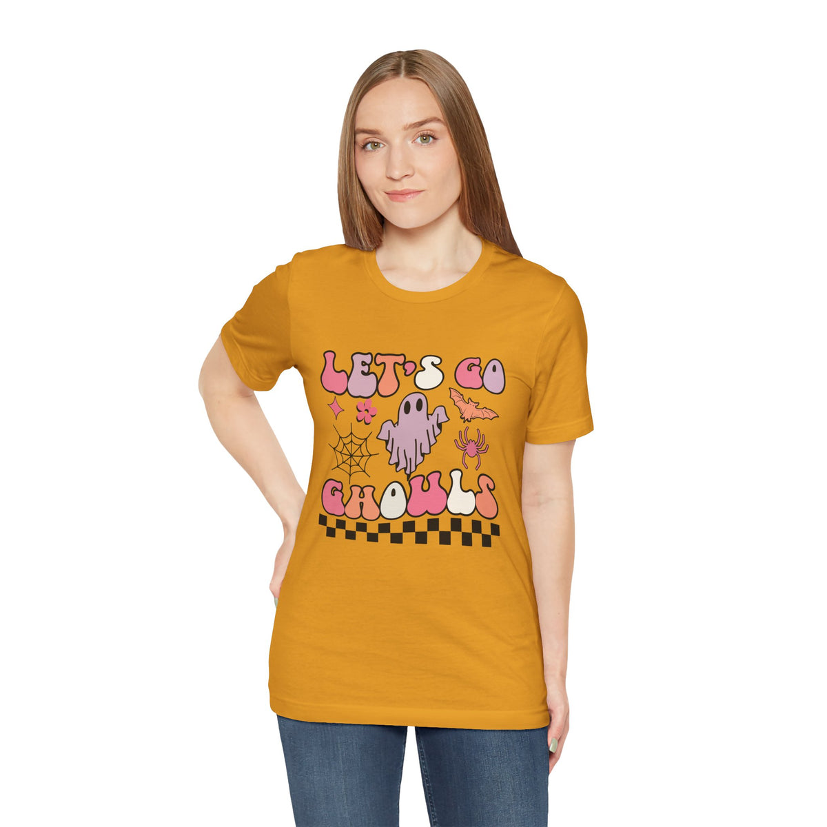 Let's Go Ghouls Unisex Jersey Short Sleeve Tee