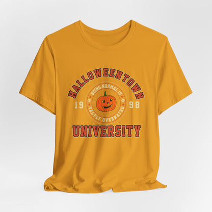 Halloween Town University Unisex Jersey Short Sleeve Tee