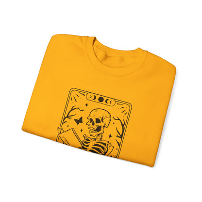 The Reader Tarot Unisex Heavy Blend™ Crewneck Sweatshirt