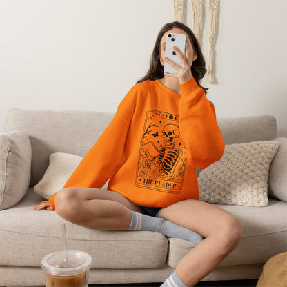 The Reader Tarot Unisex Heavy Blend™ Crewneck Sweatshirt