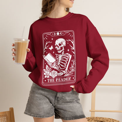 The Reader Tarot Unisex Heavy Blend™ Crewneck Sweatshirt