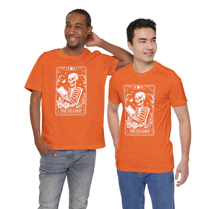The Reader Tarot Unisex Jersey Short Sleeve Tee