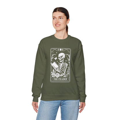 The Reader Tarot Unisex Heavy Blend™ Crewneck Sweatshirt