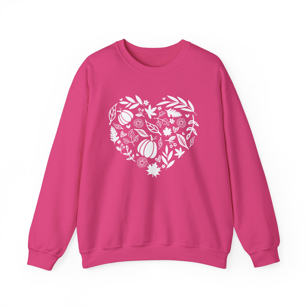 Fall Heart Unisex Heavy Blend™ Crewneck Sweatshirt