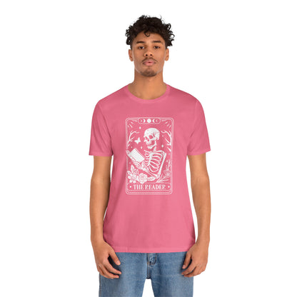 The Reader Tarot Unisex Jersey Short Sleeve Tee