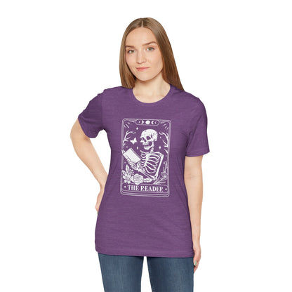The Reader Tarot Unisex Jersey Short Sleeve Tee