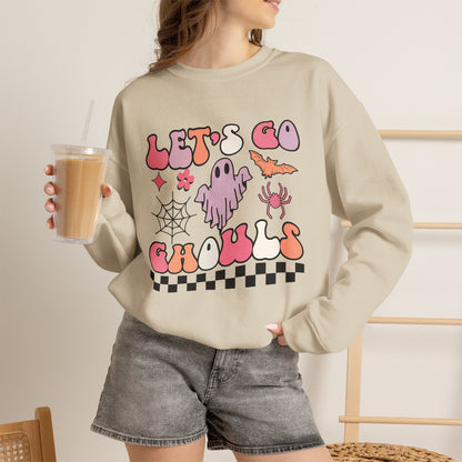 Let's Go Ghouls Unisex Heavy Blend™ Crewneck Sweatshirt