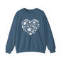 Fall Heart Unisex Heavy Blend™ Crewneck Sweatshirt