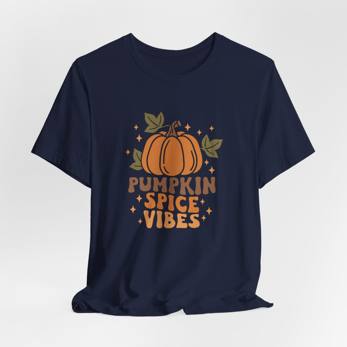 Pumpkin Spice Vibes Unisex Jersey Short Sleeve Tee