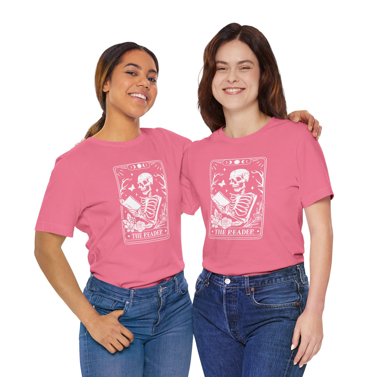 The Reader Tarot Unisex Jersey Short Sleeve Tee