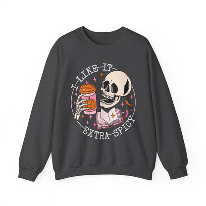I Like It Extra Spicy Unisex Heavy Blend™ Crewneck Sweatshirt
