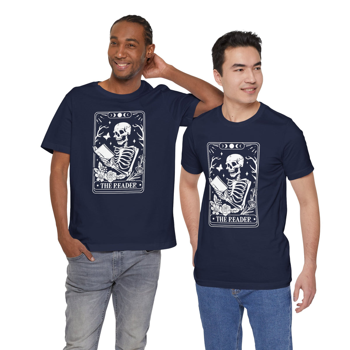 The Reader Tarot Unisex Jersey Short Sleeve Tee