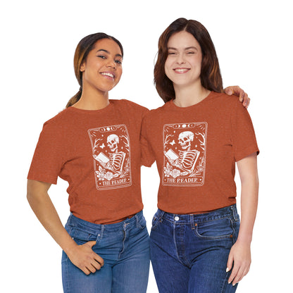 The Reader Tarot Unisex Jersey Short Sleeve Tee