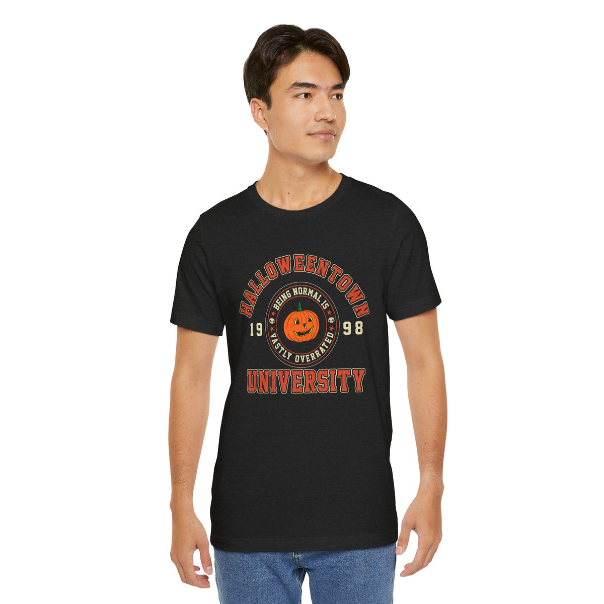 Halloween Town University Unisex Jersey Short Sleeve Tee