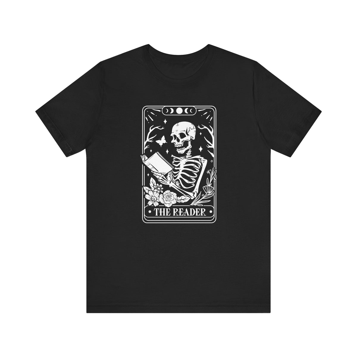 The Reader Tarot Unisex Jersey Short Sleeve Tee