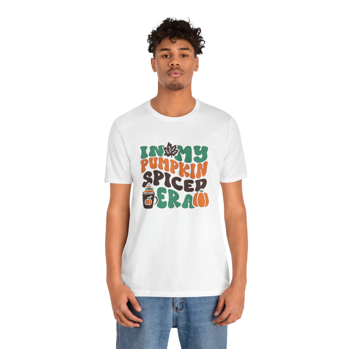 In My Pumpkin Spiced Era Unisex Jersey Short Sleeve Tee