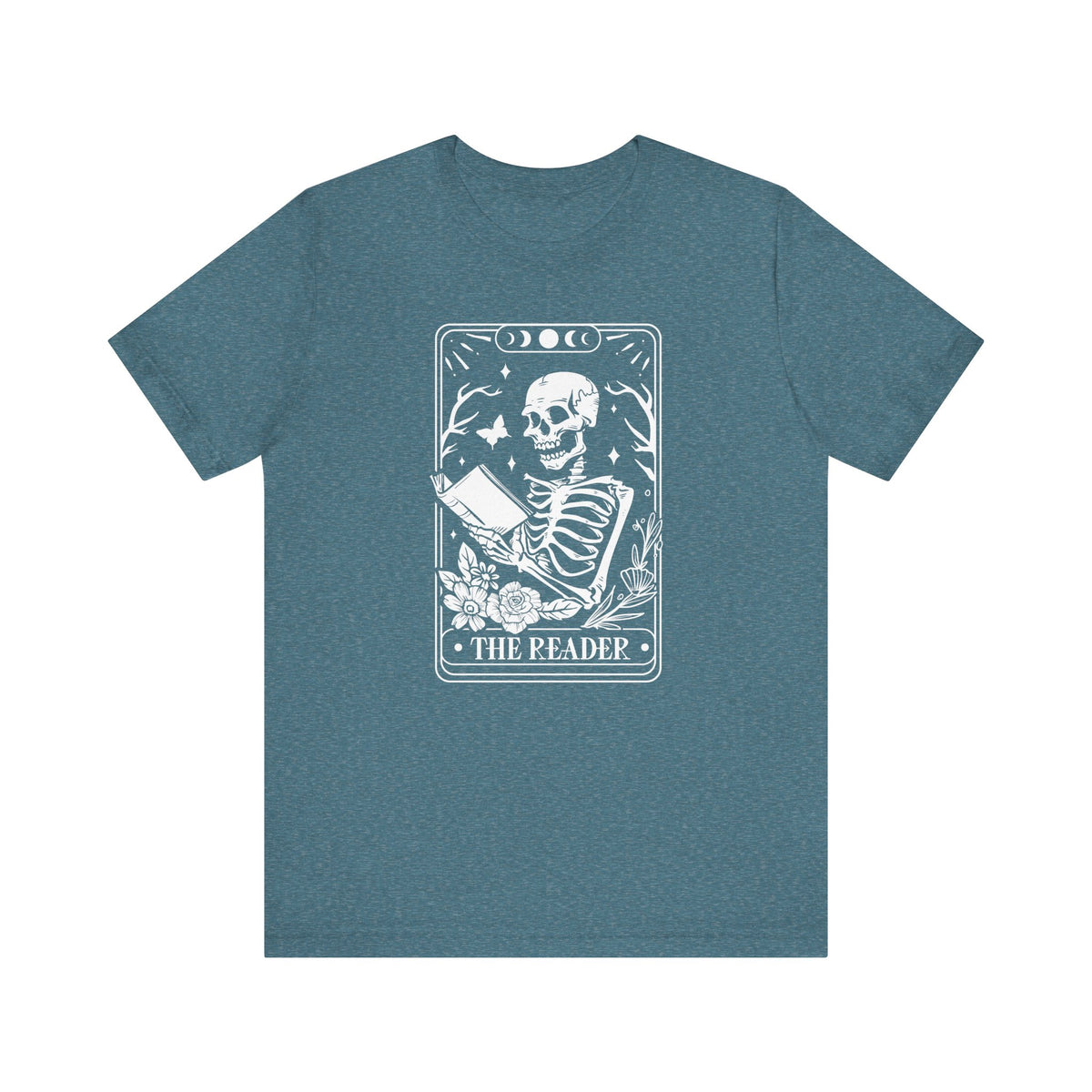 The Reader Tarot Unisex Jersey Short Sleeve Tee