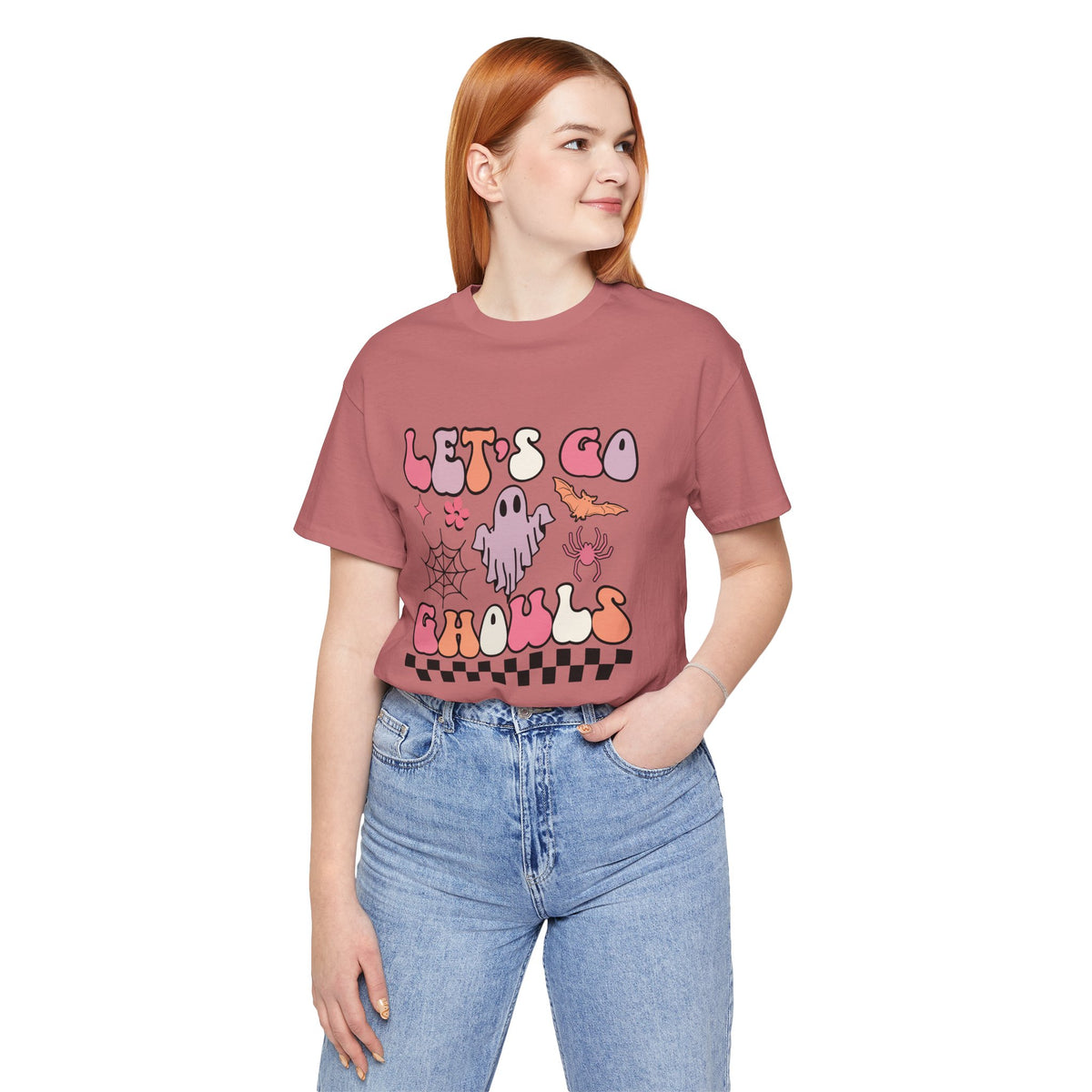 Let's Go Ghouls Unisex Jersey Short Sleeve Tee