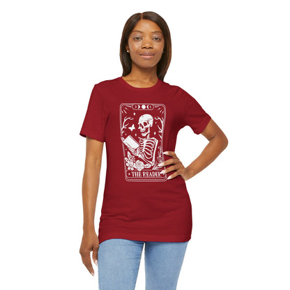 The Reader Tarot Unisex Jersey Short Sleeve Tee
