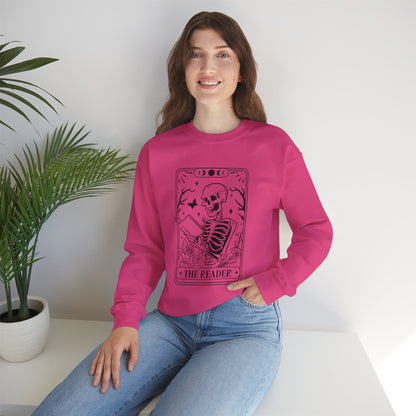 The Reader Tarot Unisex Heavy Blend™ Crewneck Sweatshirt