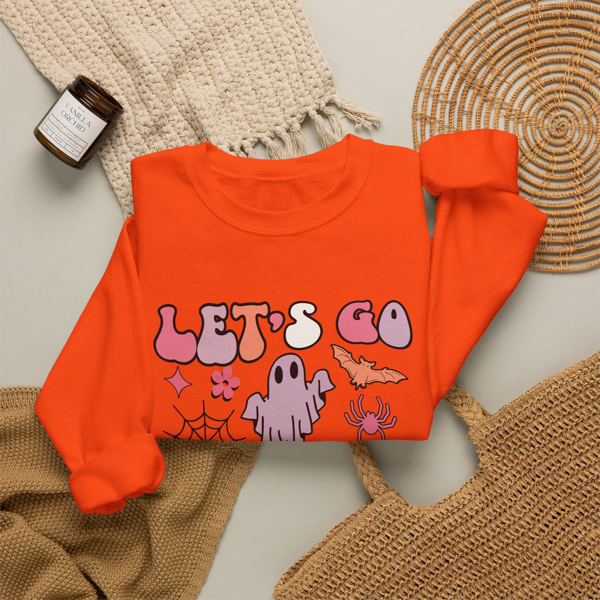 Let's Go Ghouls Unisex Heavy Blend™ Crewneck Sweatshirt