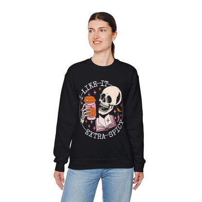 I Like It Extra Spicy Unisex Heavy Blend™ Crewneck Sweatshirt