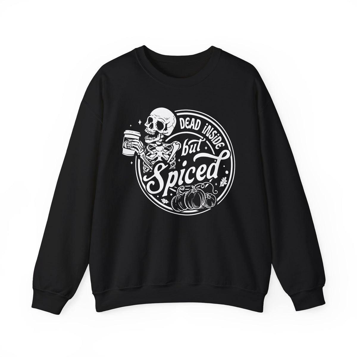 Dead Inside but Spiced Unisex Heavy Blend™ Crewneck Sweatshirt
