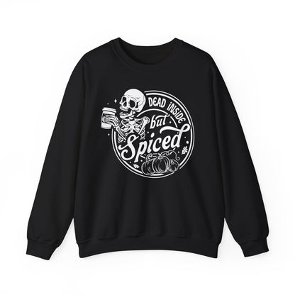 Dead Inside but Spiced Unisex Heavy Blend™ Crewneck Sweatshirt