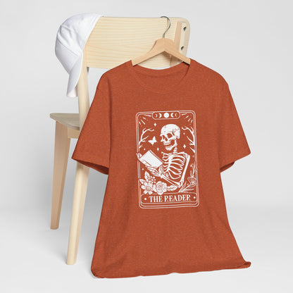 The Reader Tarot Unisex Jersey Short Sleeve Tee