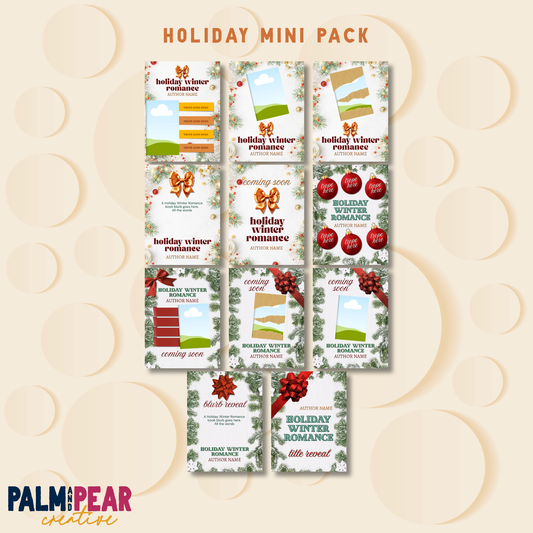 Holiday Mini Template Pack